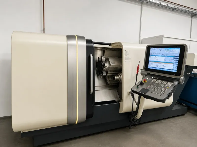 CNC-Drehmaschine CTX mit angetriebenen Werkzeugen